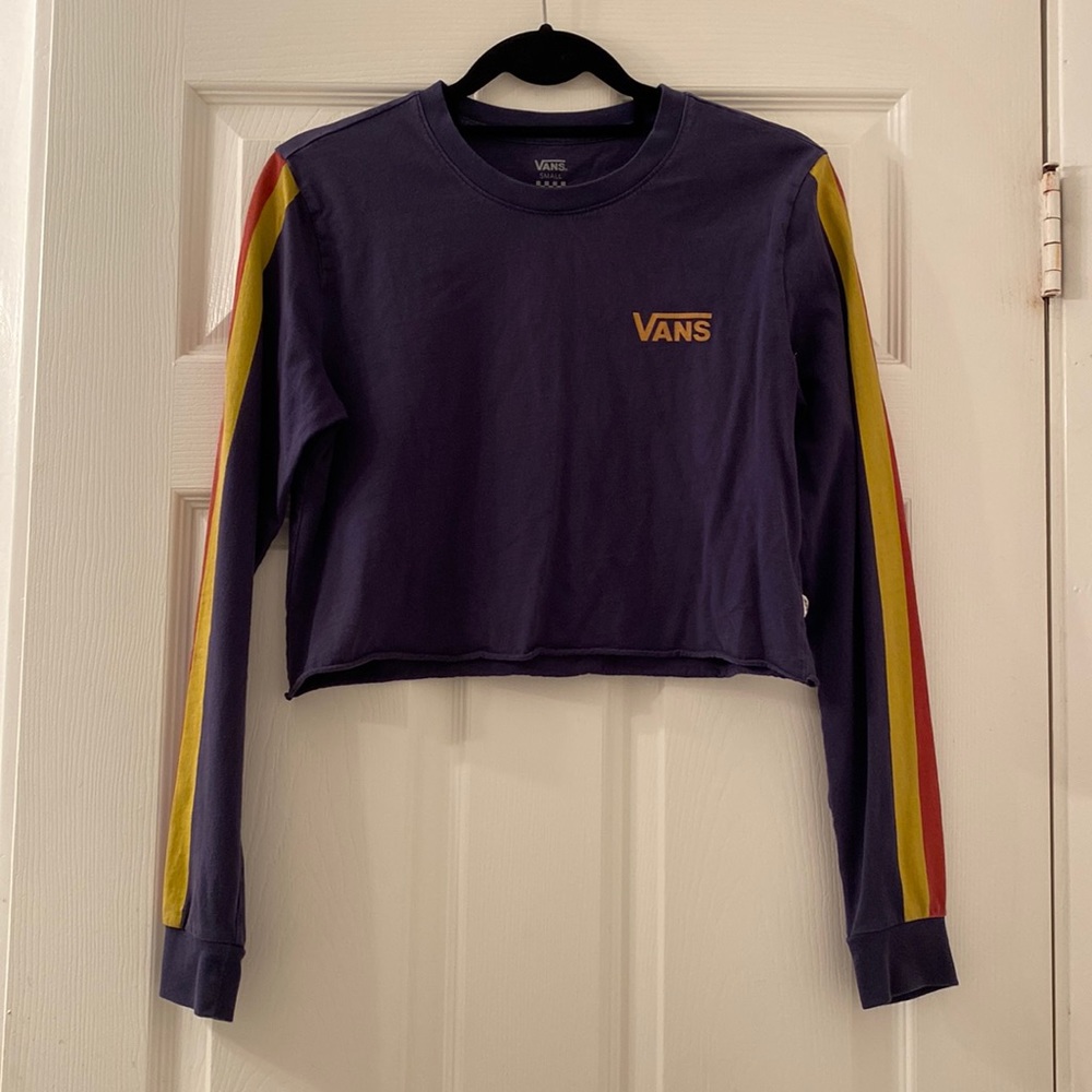 VANS cropped long sleeve